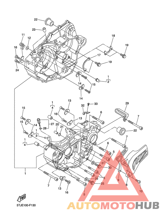 Картер двигателя