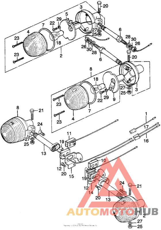Задний фонарь