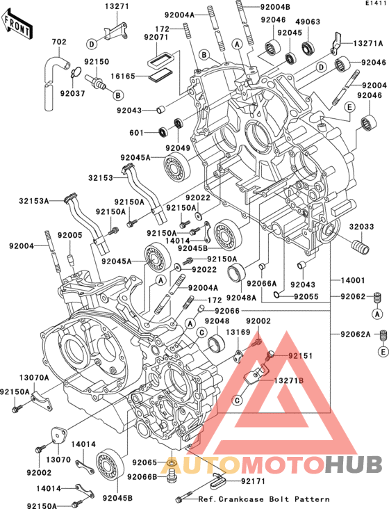 Crankcase(1/2)(r1)
