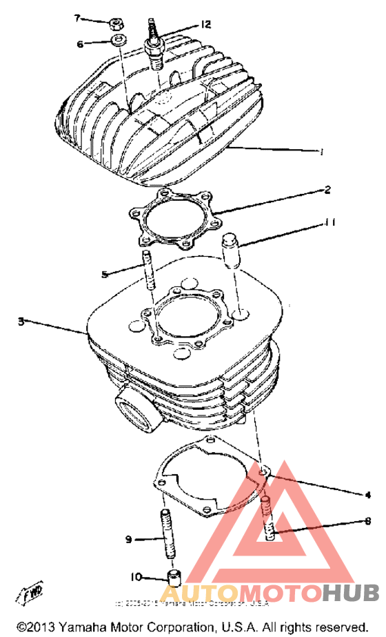 Cylinder head-cylinder