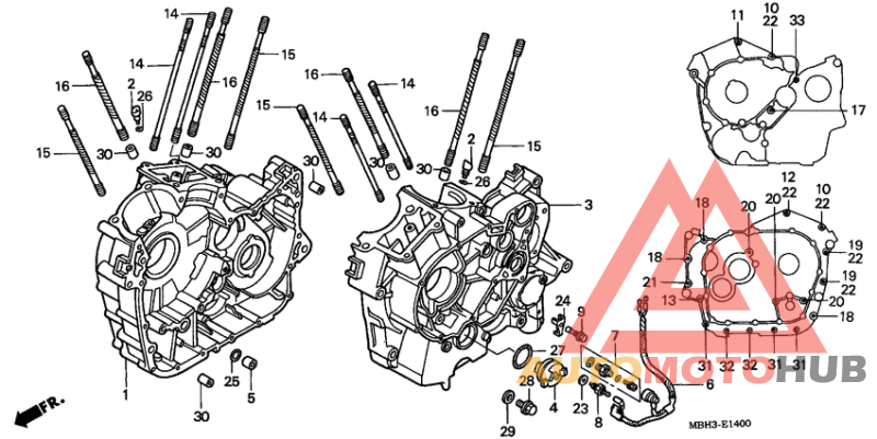 Картер двигателя