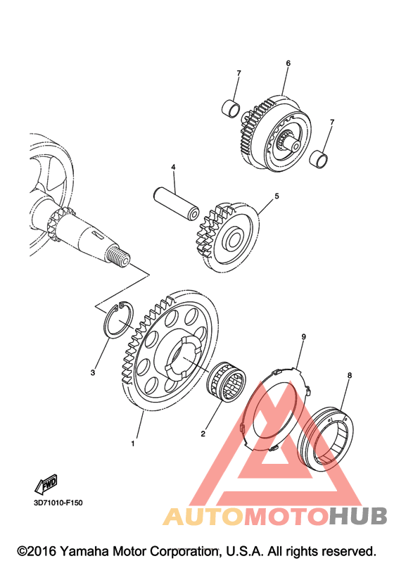 Муфта стартера