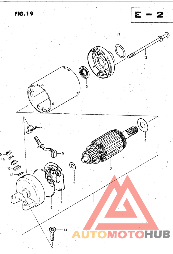 Стартерный мотор