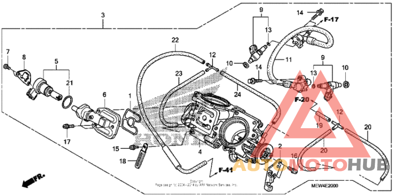 Корпус Дросселя
