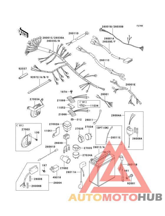 Chassis electrical equipment(1/2)