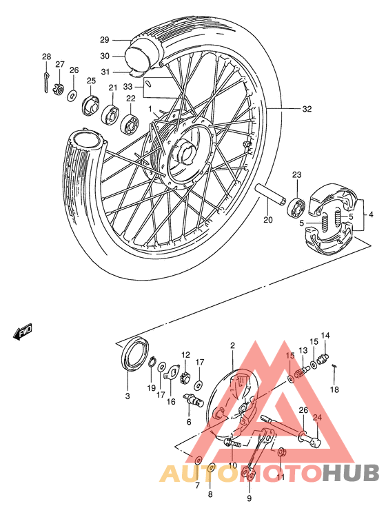 Transom + tube