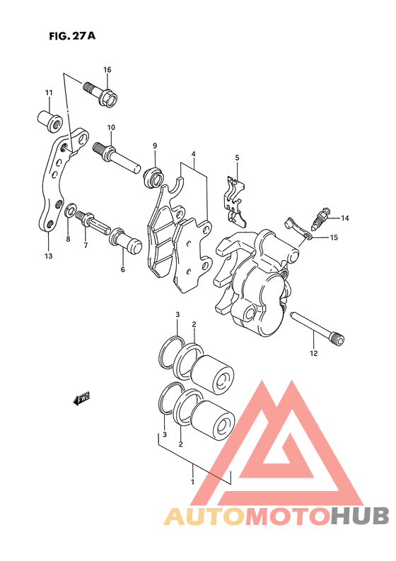 Передний суппорт