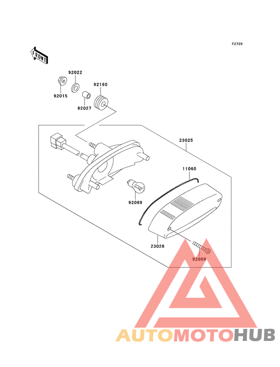 Taillight unit ass`y