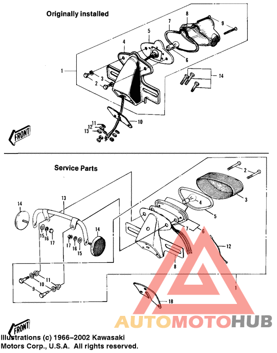 Taillight unit ass`y
