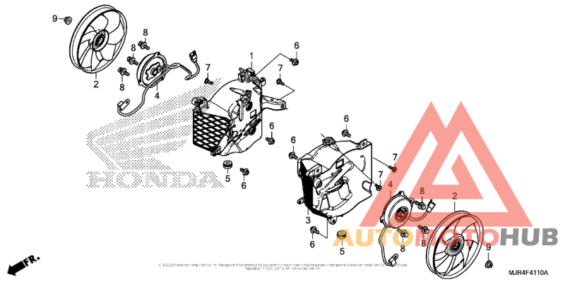 Вентилятор охлаждения