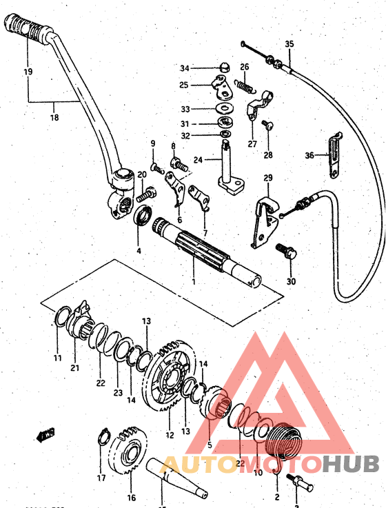 Ножной стартер