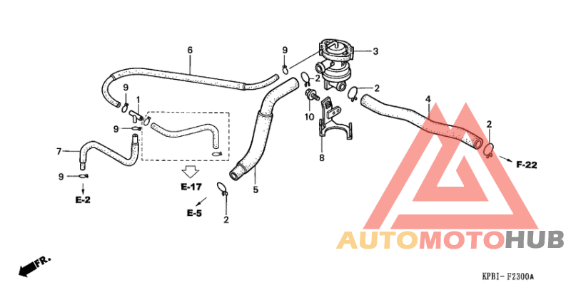 Клапан нагнетание воздуха