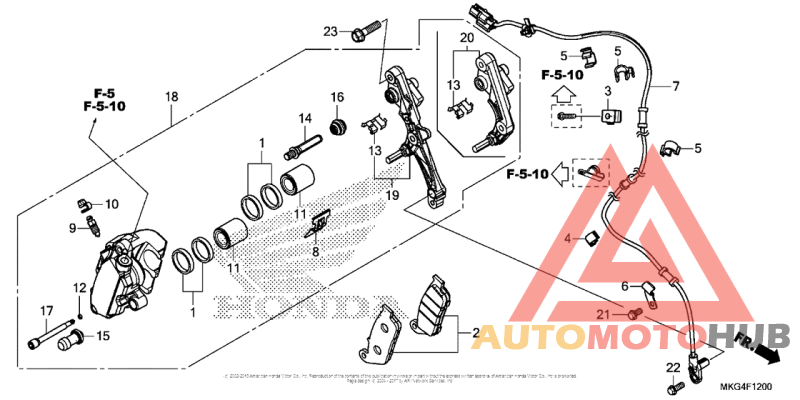 Передний суппорт