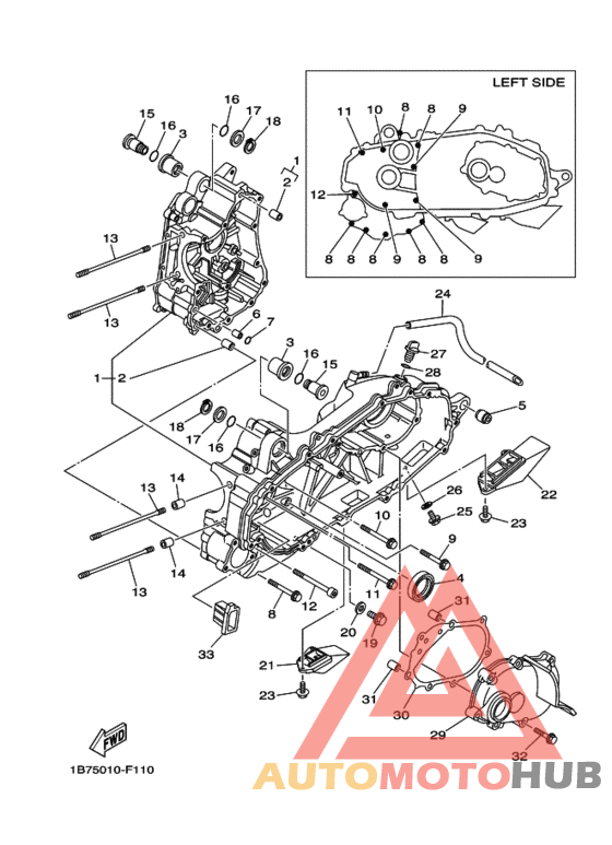 Картер двигателя