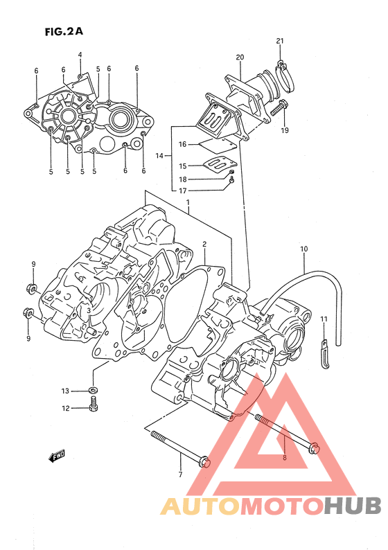 Картер двигателя