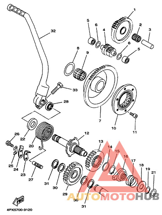 Муфта стартера
