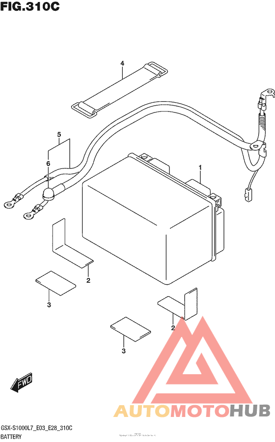 Battery (Gsx-S1000Al7 E28)