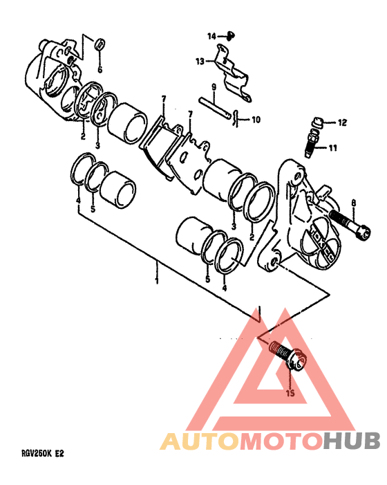 Передний суппорт