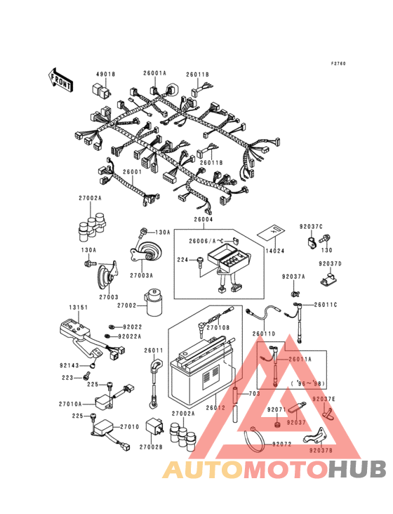 Chassis electrical equipment(1/2)