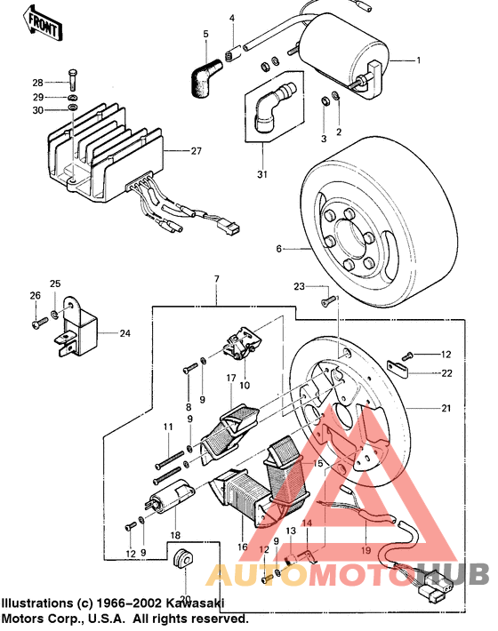 Ignition/generator/regulator