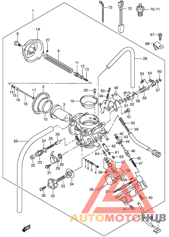 Carburetor assy