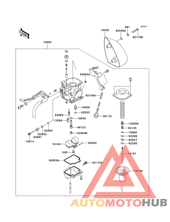 Carburetor assy