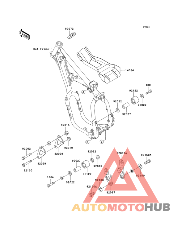Рама ,крепежные детали