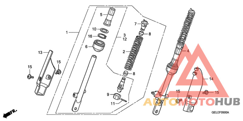 Передние аммортизаторы