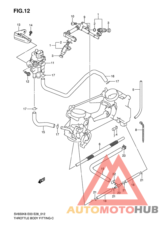 Throttle body fitting
