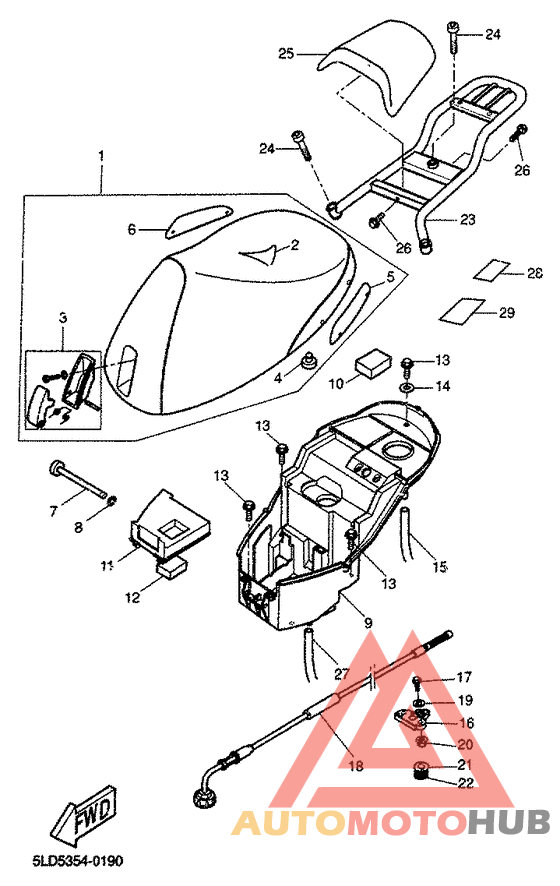 Seat. carrier