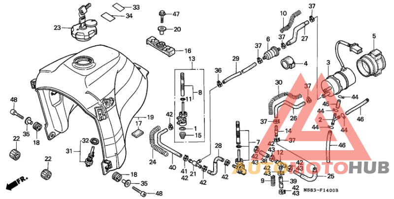 Fuel tank/fuel pump