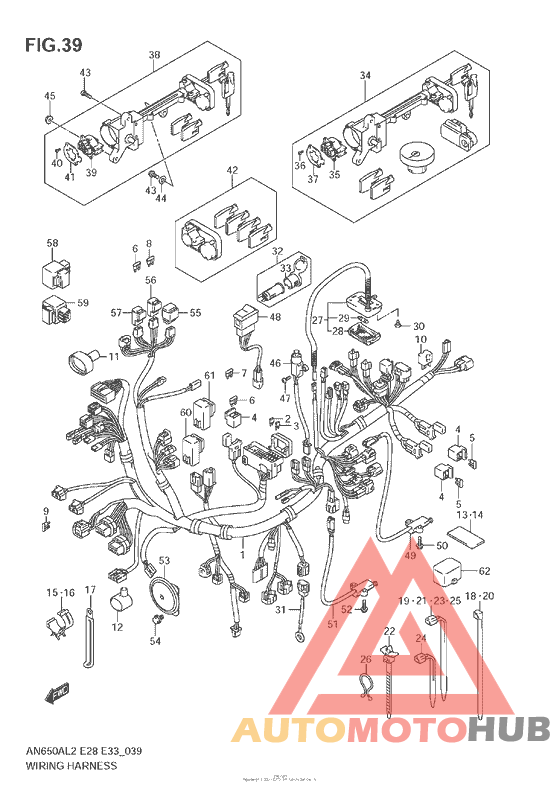 Wiring Harness (An650A L2 E28)