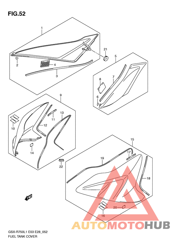 Fuel tank cover