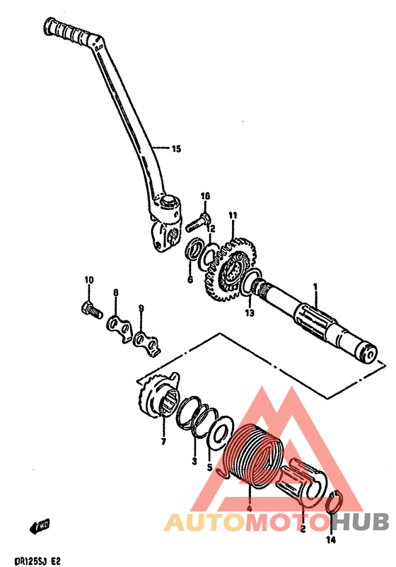 Ножной стартер