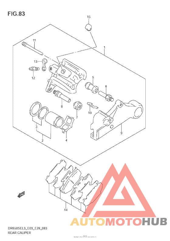Задний суппорт