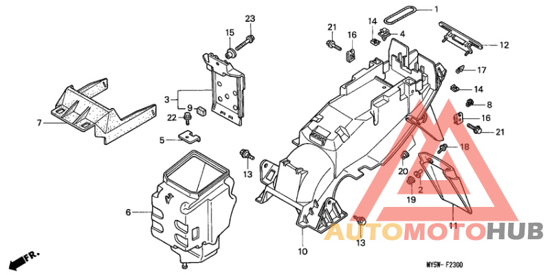 Заднее крыло