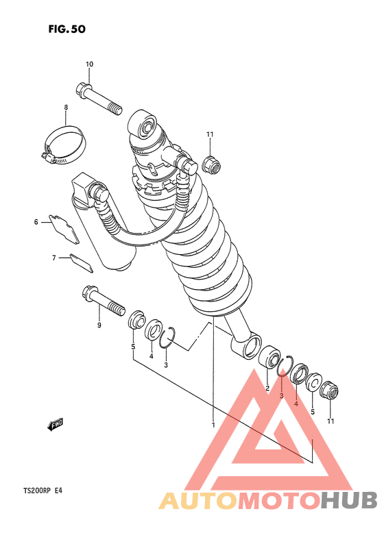 Задние амортизаторы