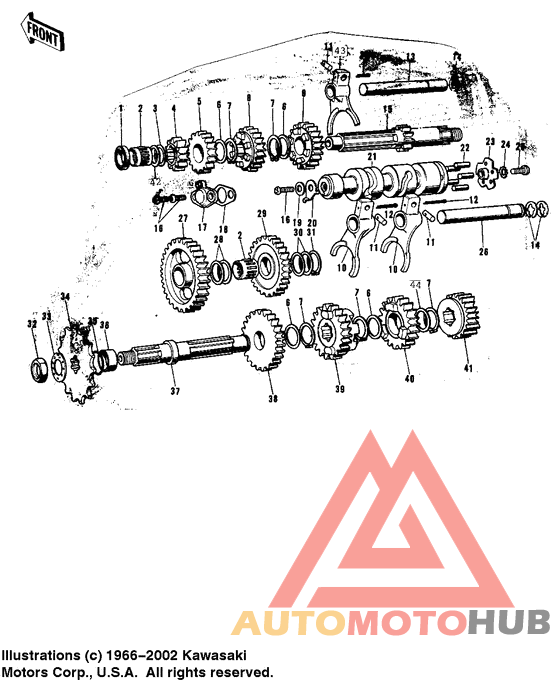 Transmission/change drum