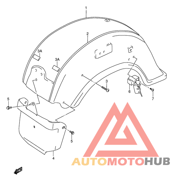 Заднее крыло