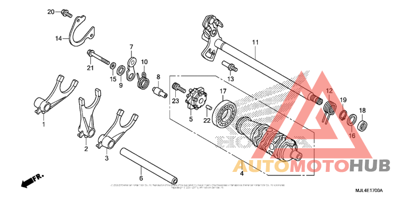 Gearshift Drum (1)