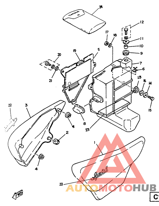 Боковые обтекатели