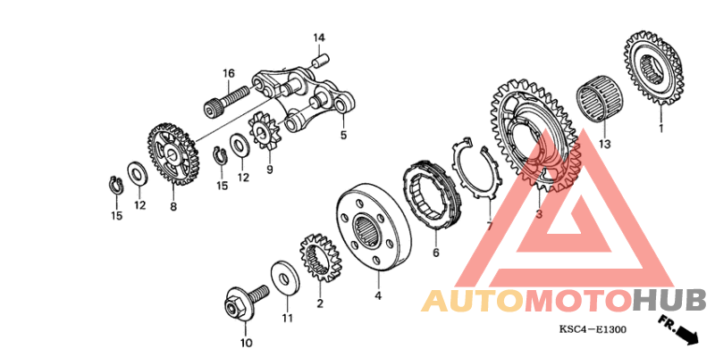 Муфта стартера