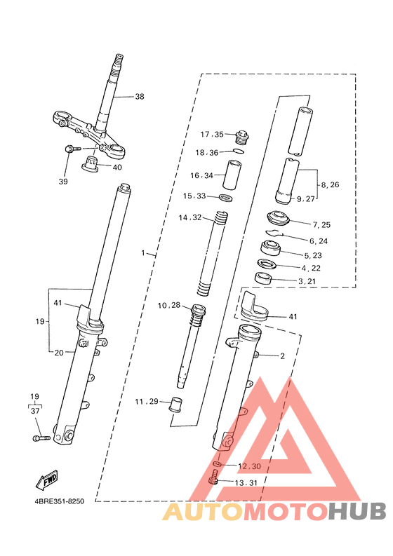 Передняя вилка