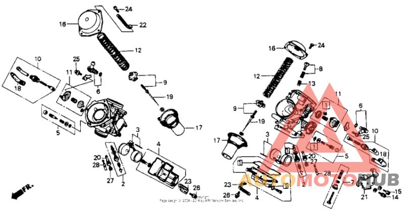 Детали карбюратора