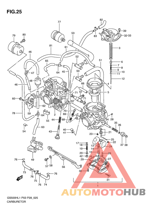 Carburetor assy