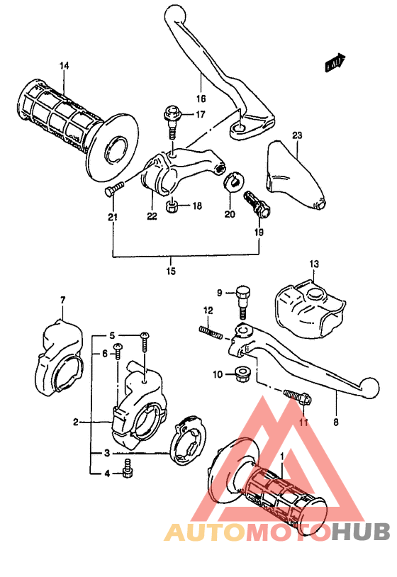 Рулевой рычаг