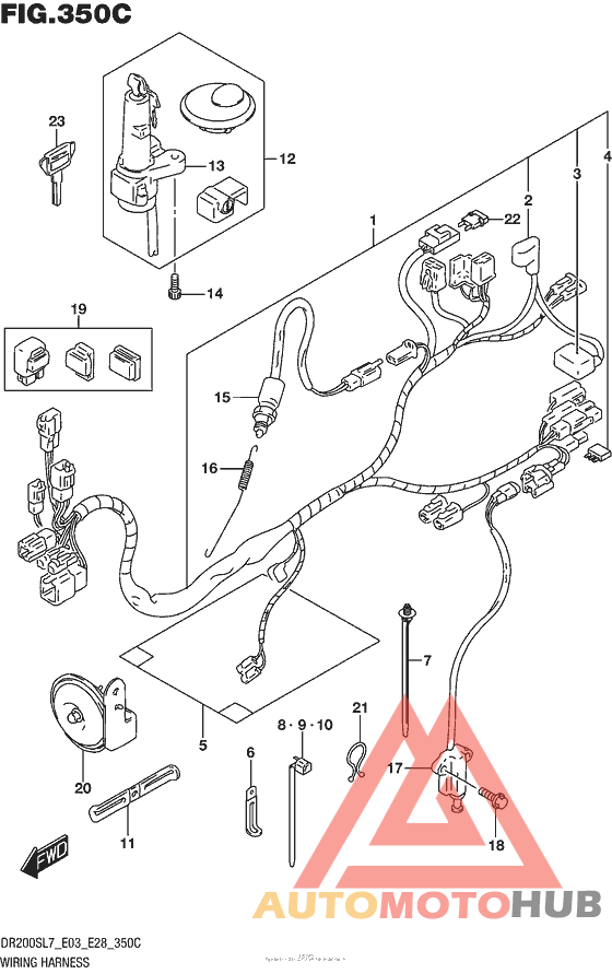Wiring Harness (Dr200Sl7 E33)