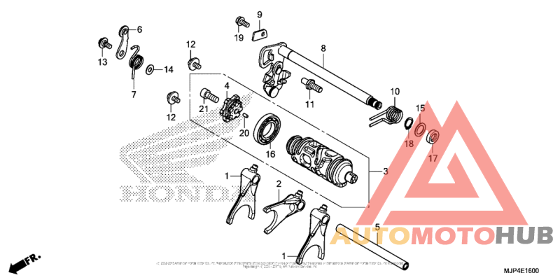 Gearshift Drum (1)