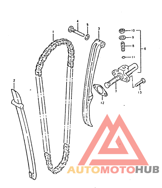 Держатель направляющей
