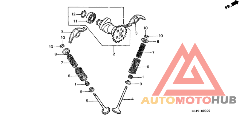 Распред вал/клапана